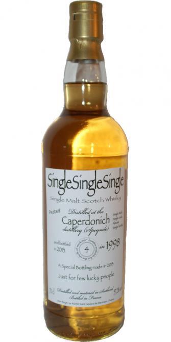 Caperdonich 1998 JB Single Malt Single Cask Almost Single Bottle
