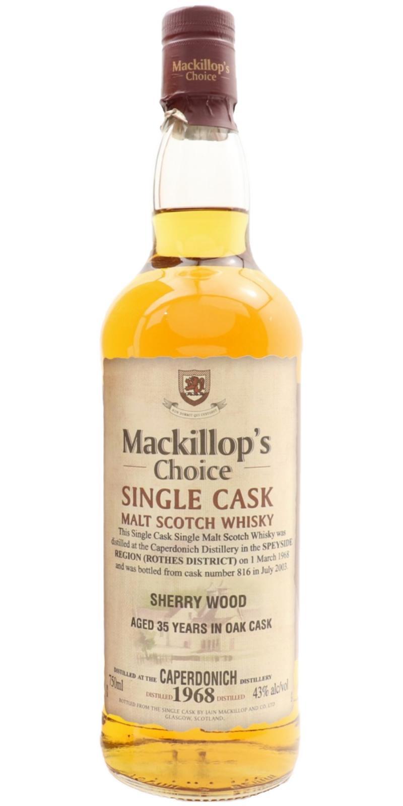 Caperdonich 1968 McC Single Cask