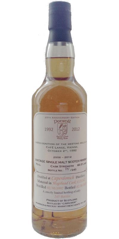 Caperdonich 1992 MMcK Càrn Mòr - Potstill 20th Anniversary Edition