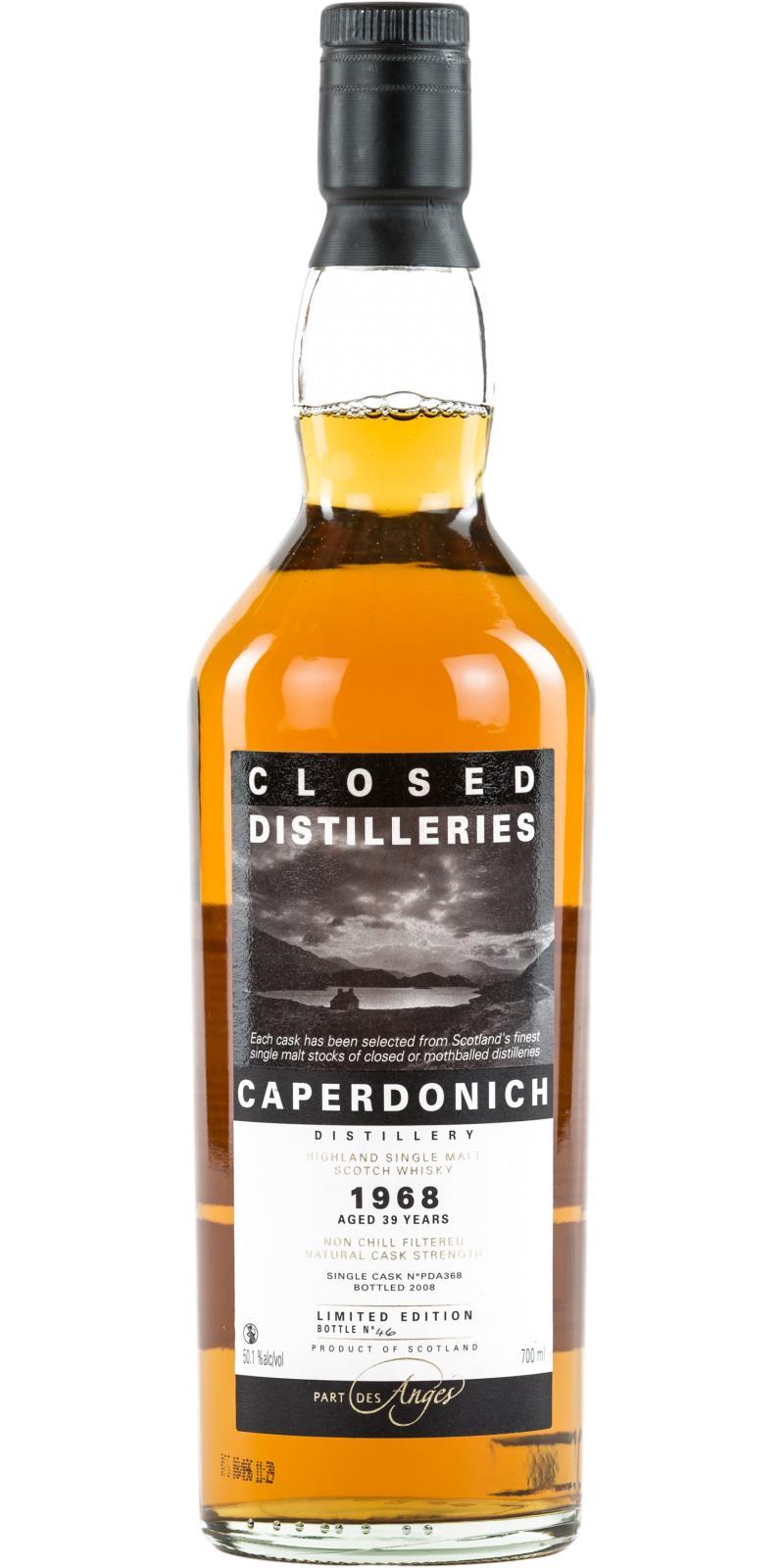 Caperdonich 1968 PDA Closed Distilleries