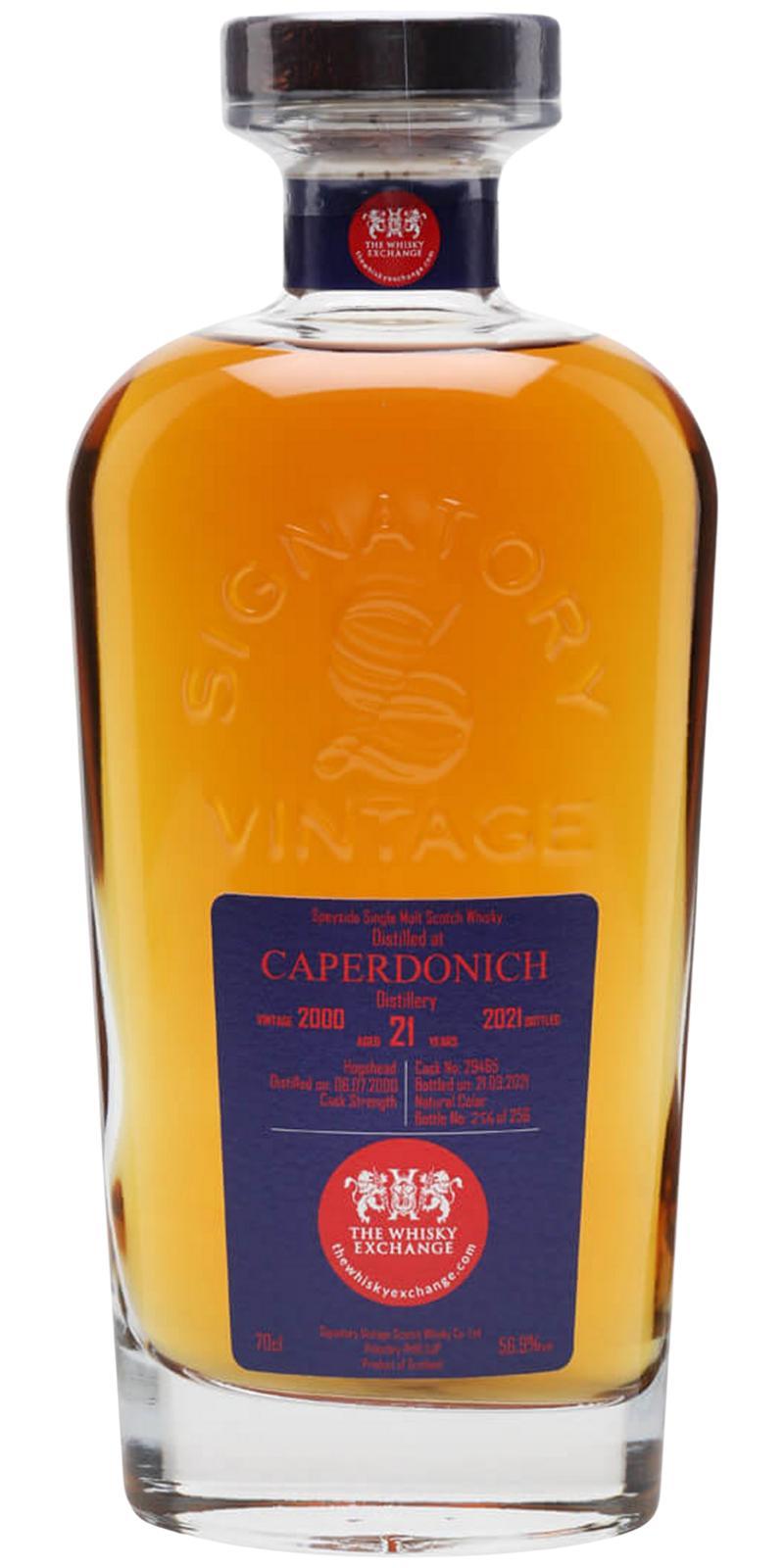 Caperdonich 2000 SV Cask Strength Collection