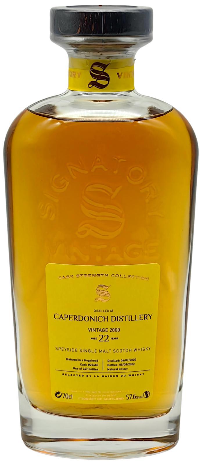 Caperdonich 2000 SV Cask Strength Collection