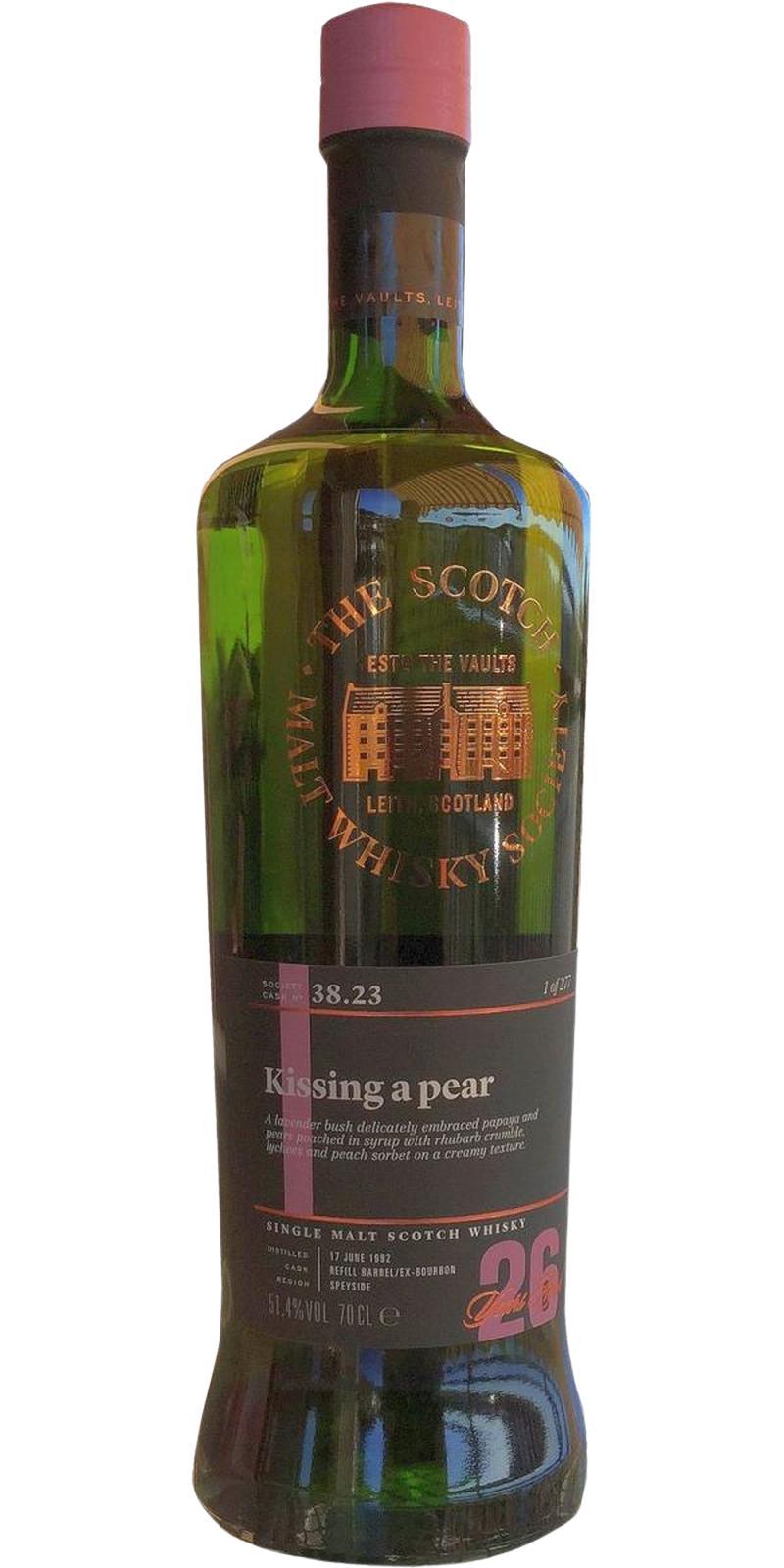 Caperdonich 1992 SMWS 38.23 Kissing a pear