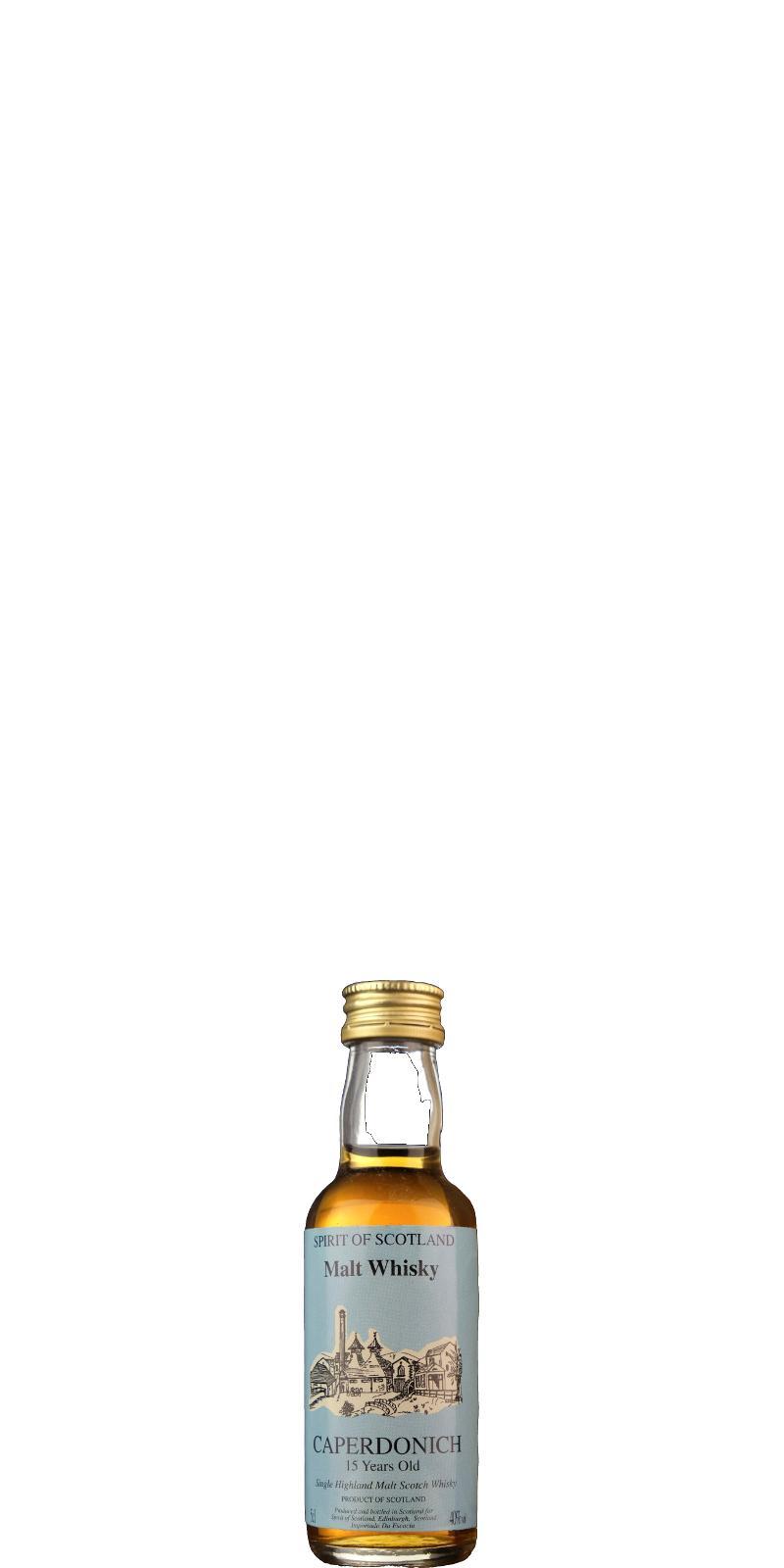 Caperdonich 15-year-old UD Spirit of Scotland - Miniature