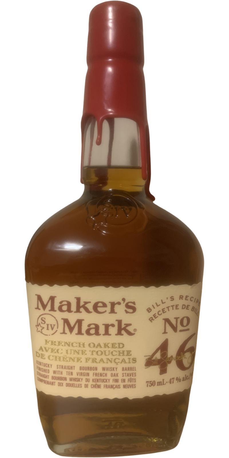 Maker's Mark Bill's Recipe No. 46  French Oaked