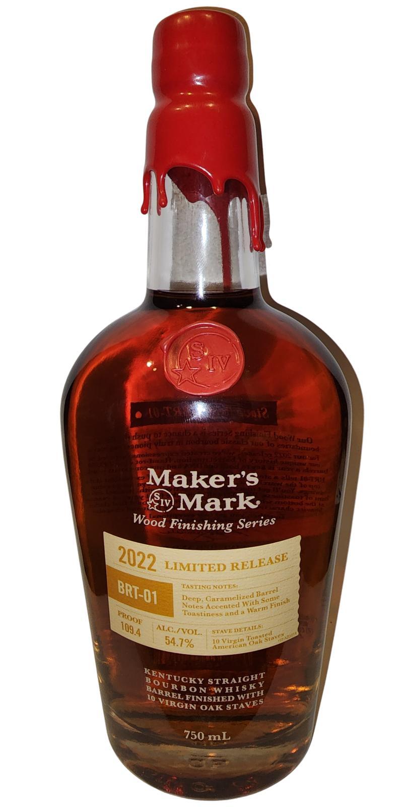 Maker's Mark 2022 Limited Release  Wood Finishing Series
