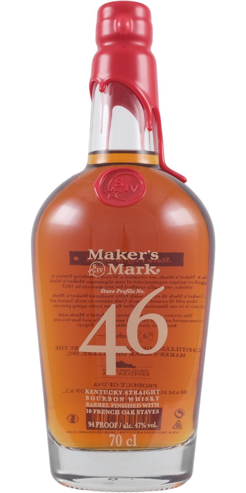 Maker's Mark 46 Red Wax