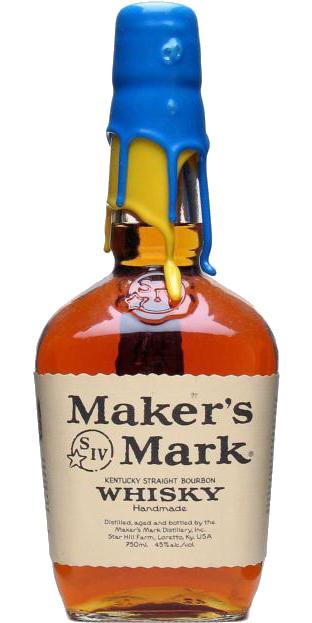Maker's Mark Blue / Yellow Wax