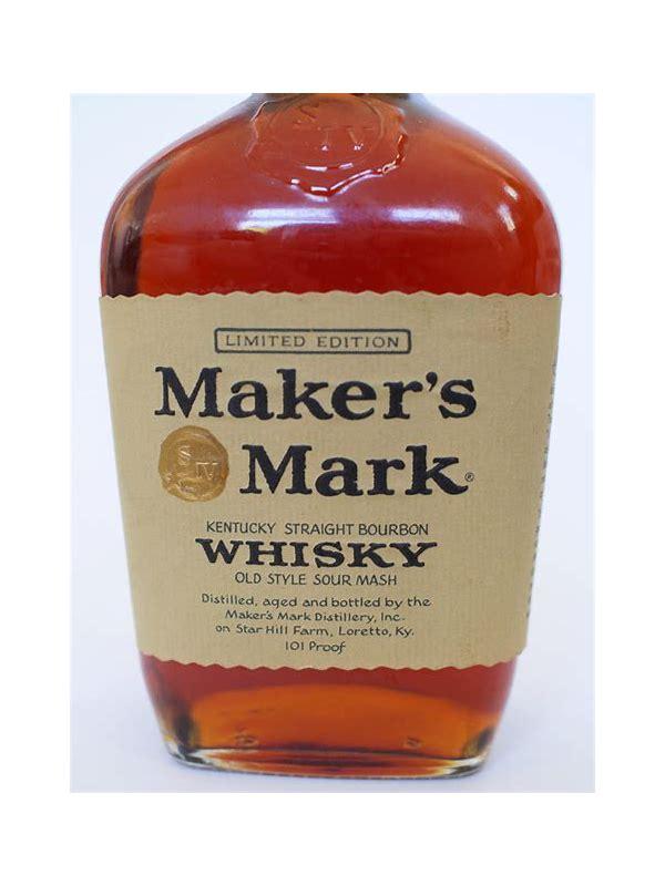 Maker's Mark Gold Wax  Limited Edition