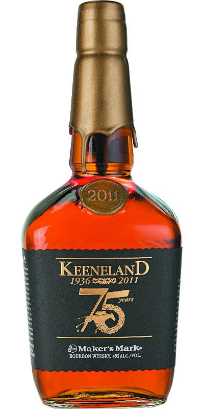 Maker's Mark Gold Wax  Keeneland - 75th Anniversary 1936-2011