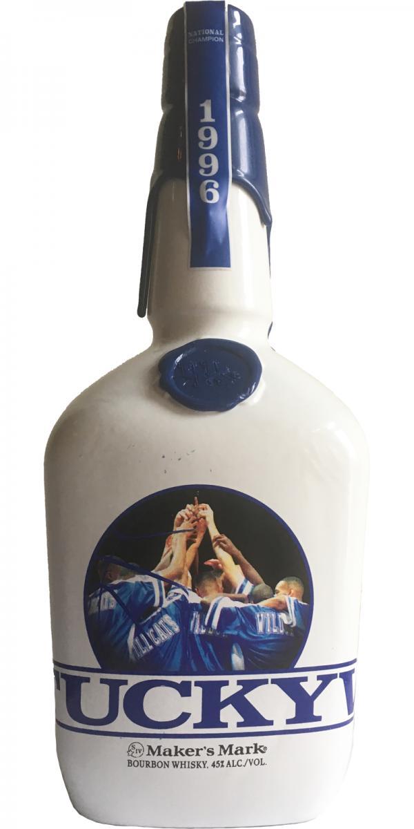 Maker's Mark Kentucky Wildcats Basketball 1996 National Champion  Kentucky Wildcats 1996 National Champions