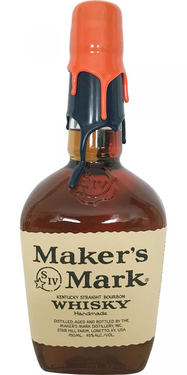 Maker's Mark Orange/Blue Wax Houston Astros  Houston Astros World Series Victory