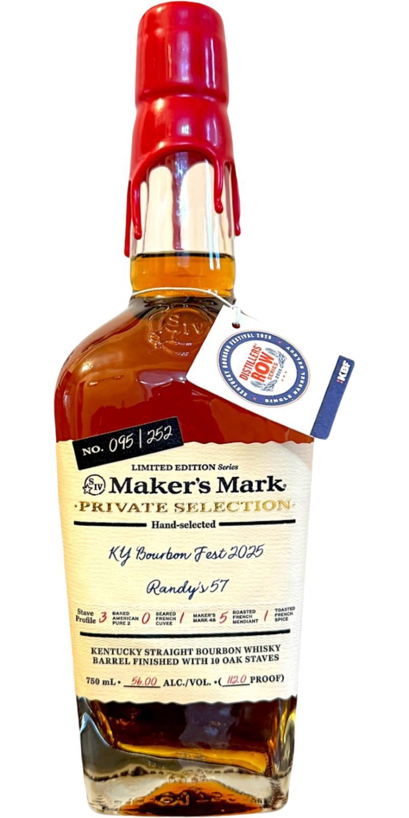 Maker's Mark Private Barrel Selection