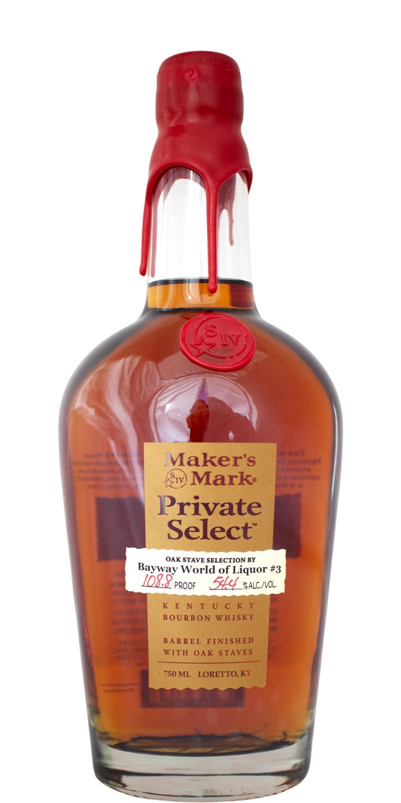 Maker's Mark Private Select  Kentucky Bourbon Whiskey