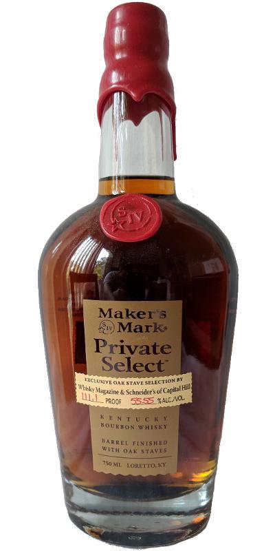 Maker's Mark Private Select  Exclusive Oak Stave Selection