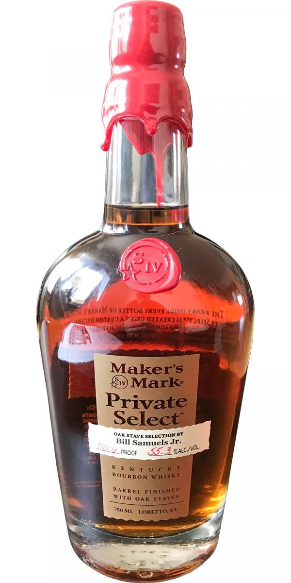 Maker's Mark Private Select  Exclusive Oak Stave Selection