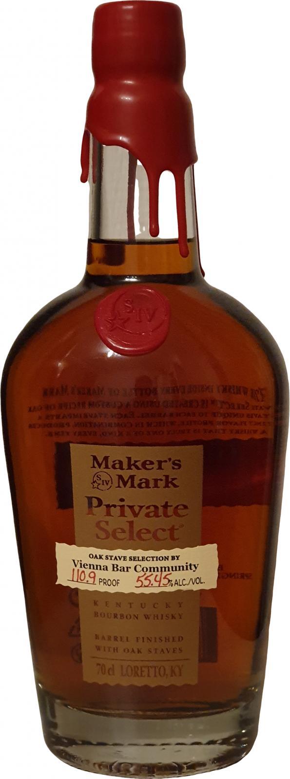 Maker's Mark Private Select  Exclusive Oak Stave Selection
