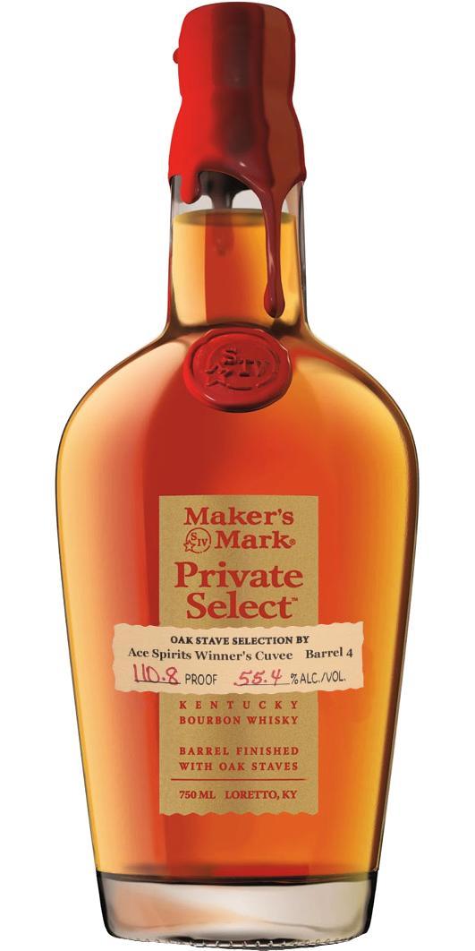 Maker's Mark Private Select  Oak Stave Selection
