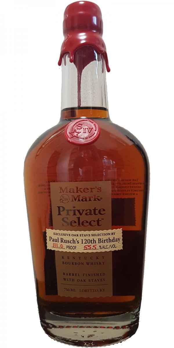 Maker's Mark Private Select  Exclusive Oak Stave Selection