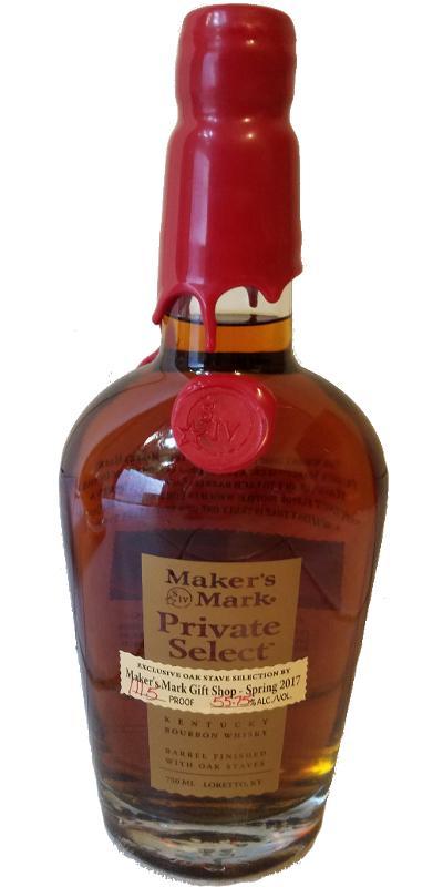 Maker's Mark Private Select  Exclusive Oak Stave Selection