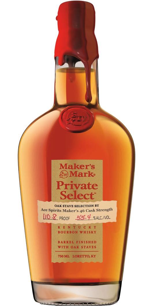 Maker's Mark Private Select  Oak Stave Selection