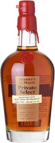 Maker's Mark Private Select "Good Luck Shark Barrel"  Exclusive Oak Stave Selection