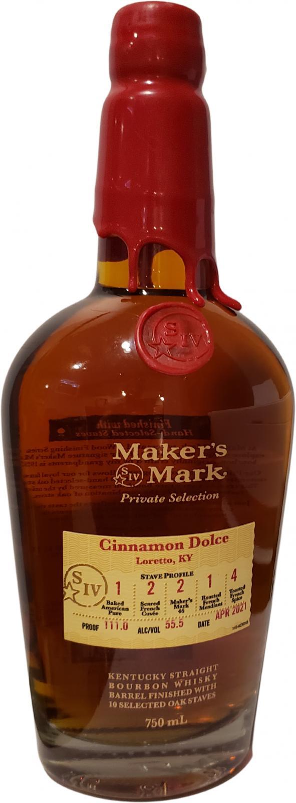 Maker's Mark Private Selection  Exclusive Oak Stave Selection