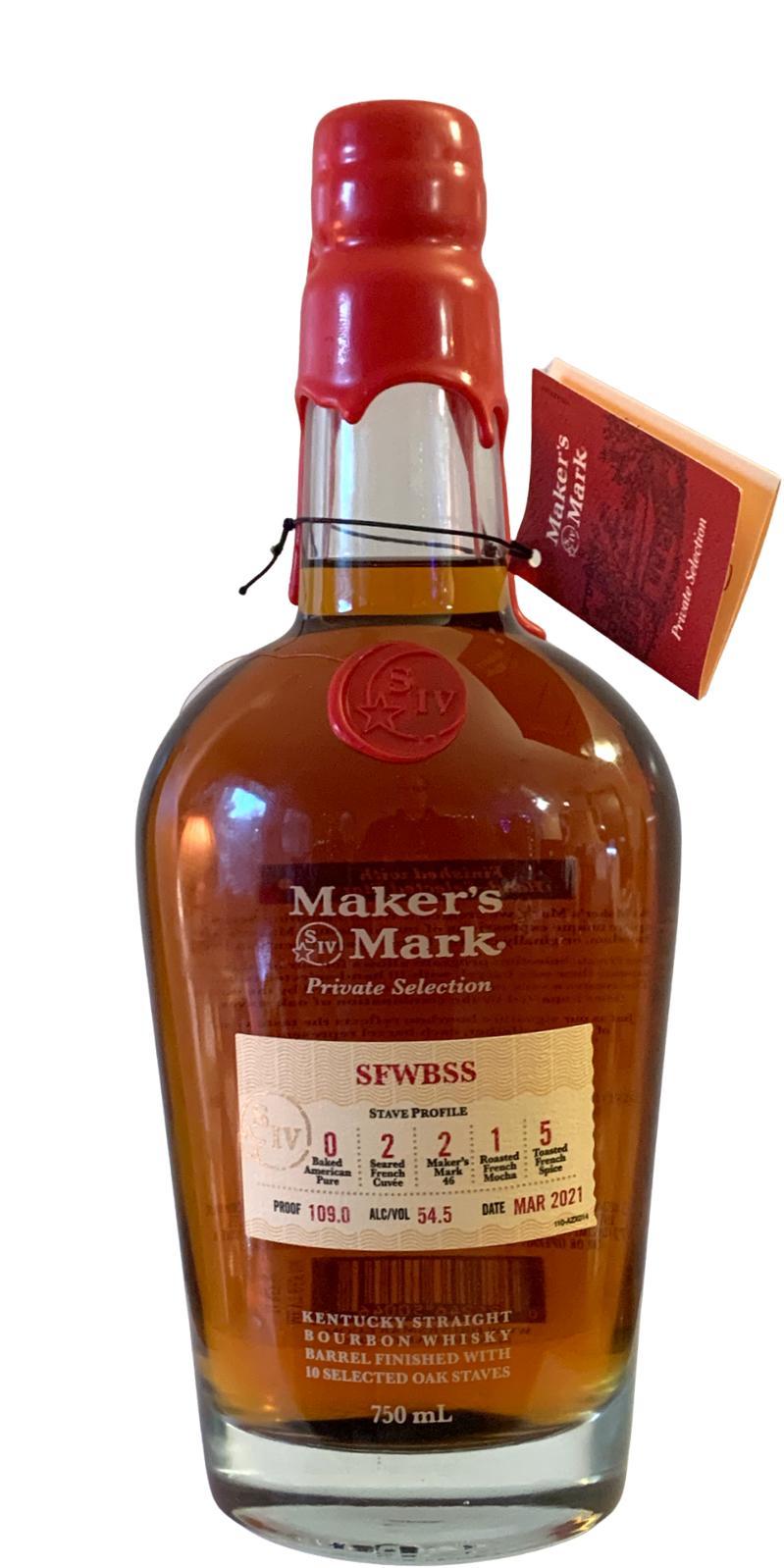 Maker's Mark Private Selection