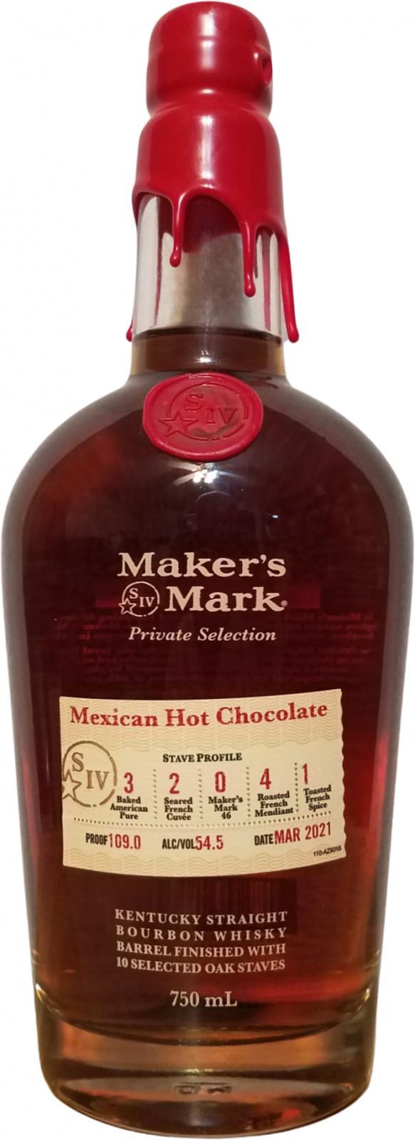 Maker's Mark Private Selection  Mexican Hot Chocolate