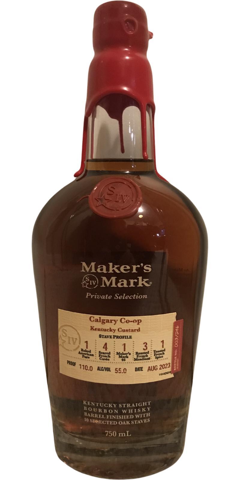 Maker's Mark Private Selection  Kentucky Custard