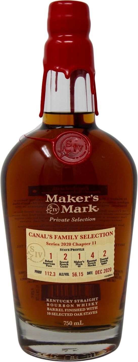 Maker's Mark Private Selection  Series 2020 Chapter 11