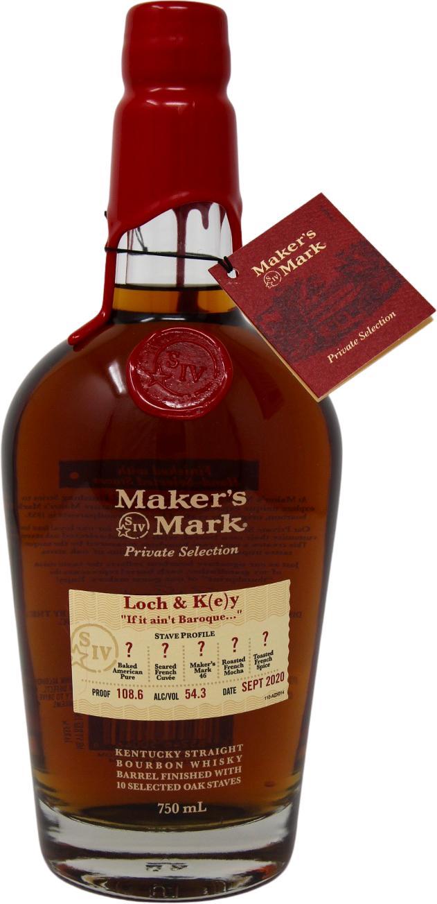 Maker's Mark Private Selection - If it ain't Baroque...