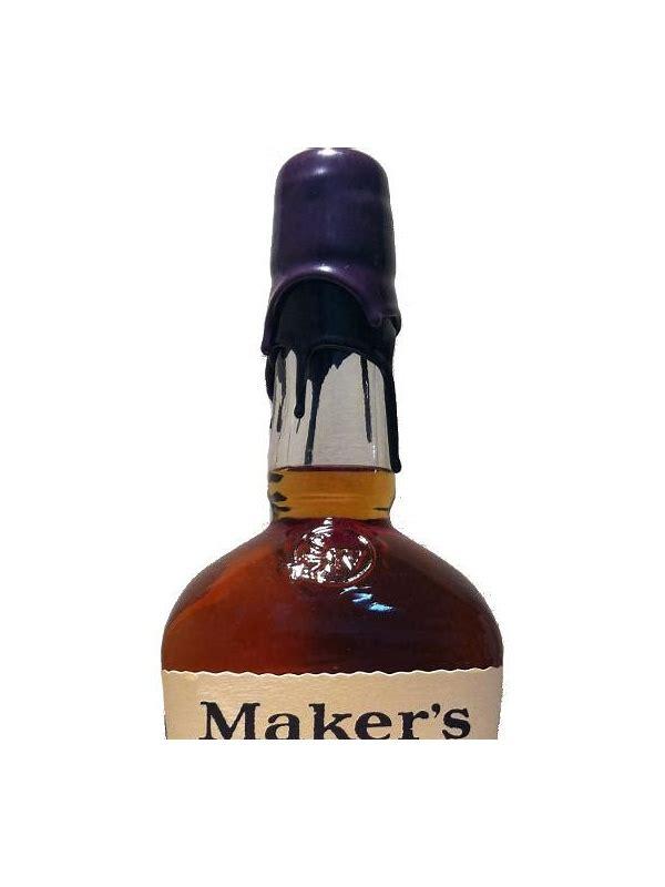 Maker's Mark Purple / Black Wax  Baltimore Ravens US Football Team