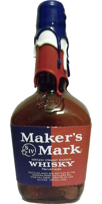 Maker's Mark Red / White / Blue Wax