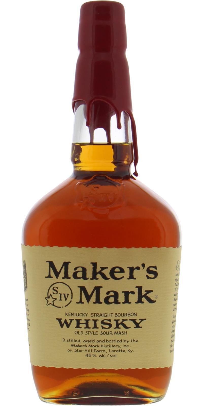 Maker's Mark Red Wax  Kentucky Straight Bourbon Whisky