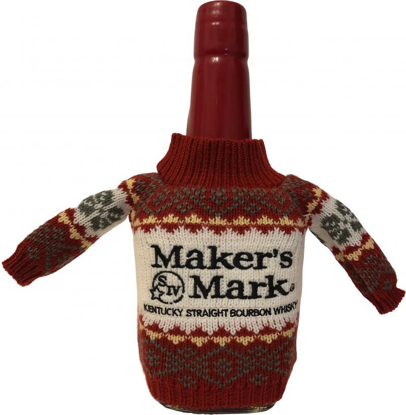 Maker's Mark Red Wax with Christmas Jumper