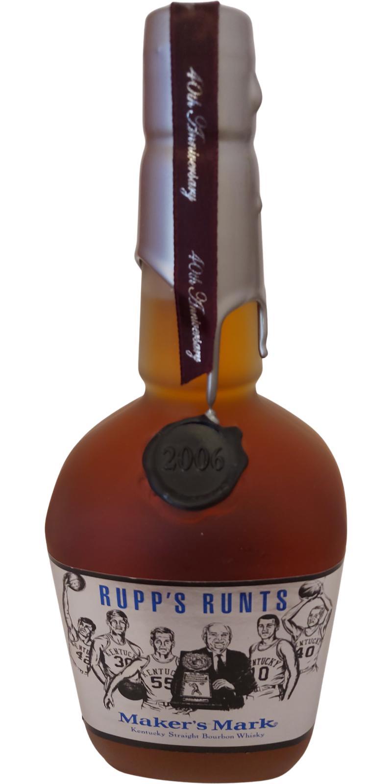 Maker's Mark Silver Wax  Rupp's Runts