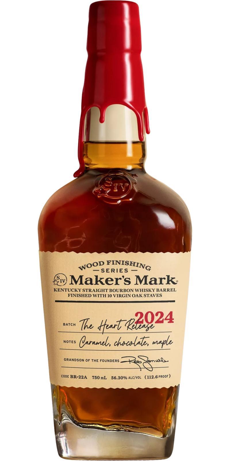 Maker's Mark The Heart Release  Wood Finishing Series