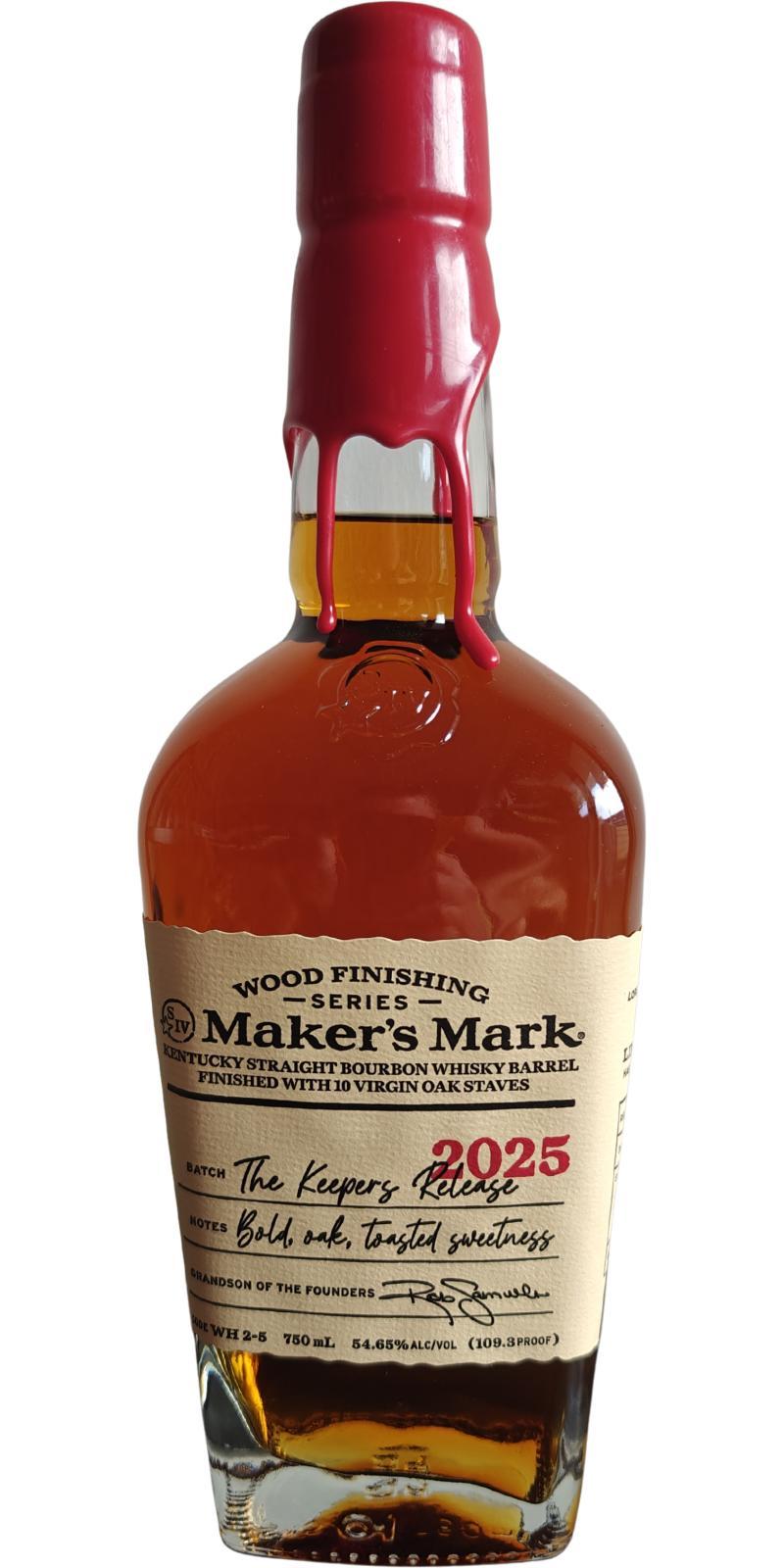 Maker's Mark The Keepers Release  Wood Finishing Series
