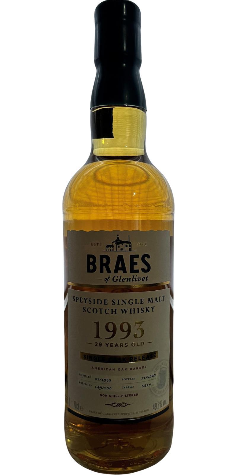 Braes of Glenlivet 1993