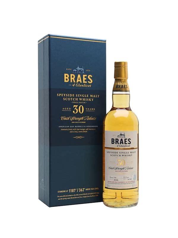 Braes of Glenlivet 20-year-old Bq Pure Scotch Single Single Malt Whisky