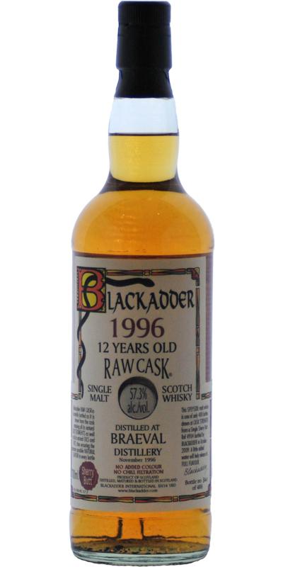 Braeval 1996 BA Raw Cask