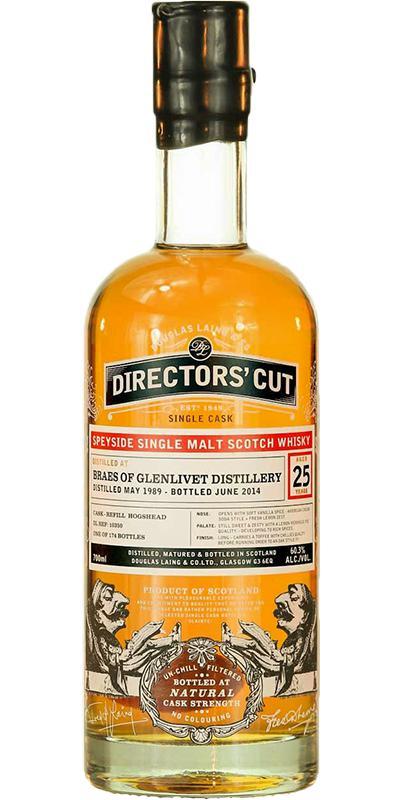 Braes of Glenlivet 1989 DL Directors' Cut