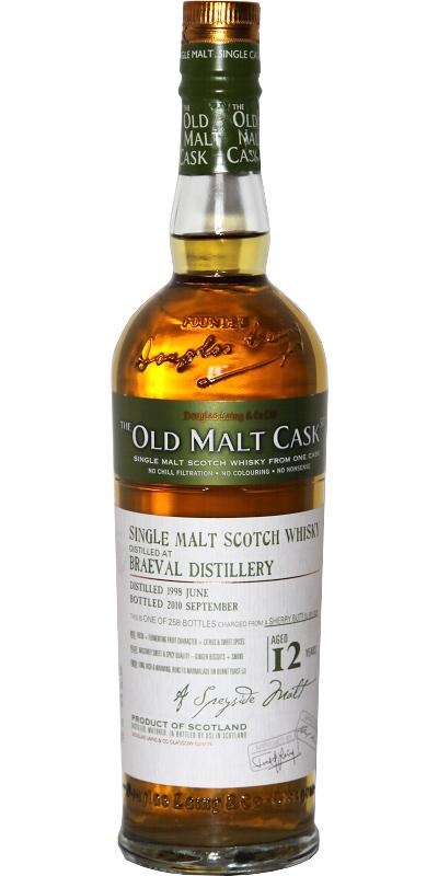 Braeval 1998 DL The Old Malt Cask