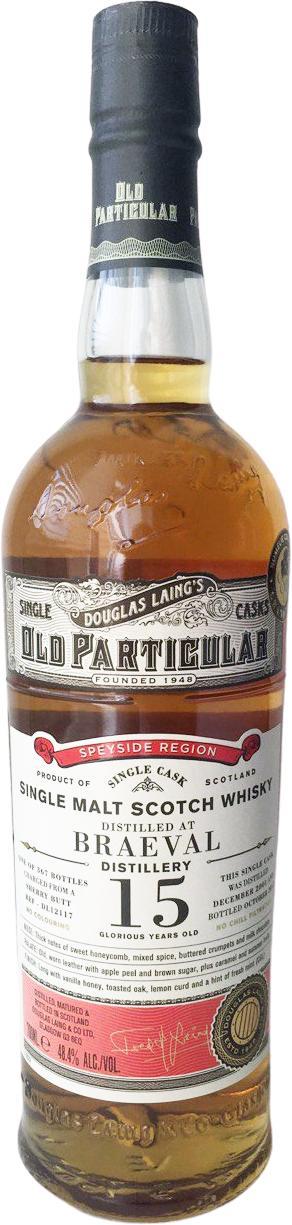 Braeval 2001 DL Old Particular