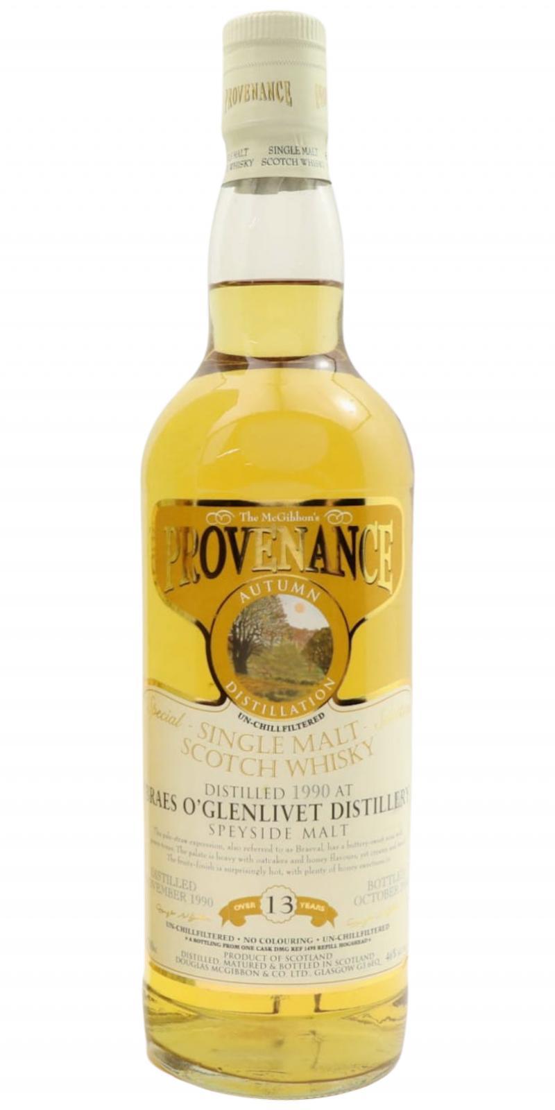 Braeval 1990 McG McGibbon's Provenance