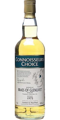 Braes of Glenlivet 1975 GM Connoisseurs Choice