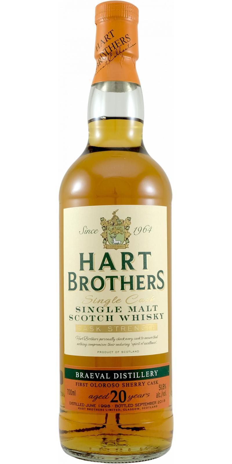 Braeval 1998 HB Cask Strength