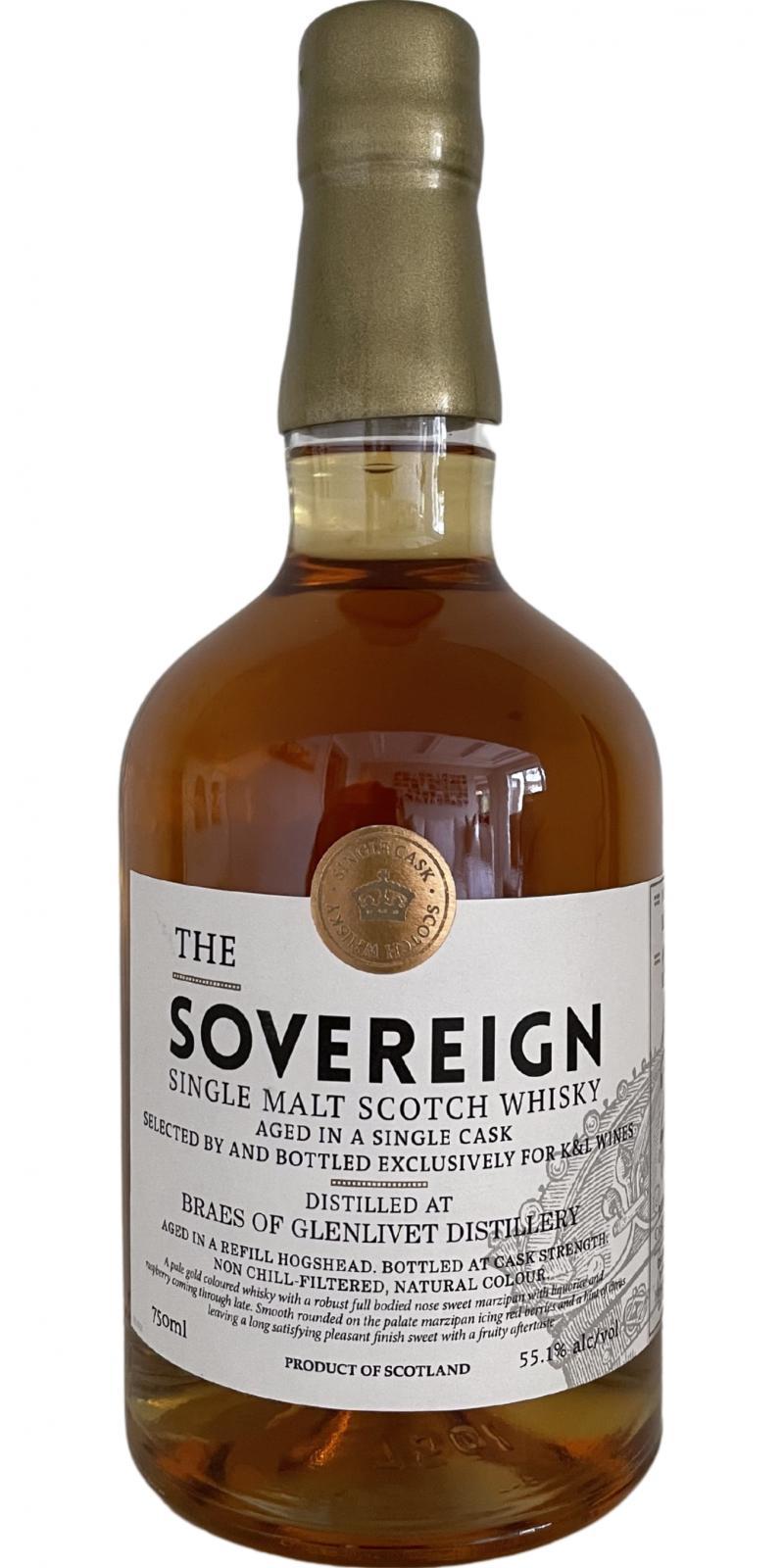 Braes of Glenlivet 1989 HL The Sovereign