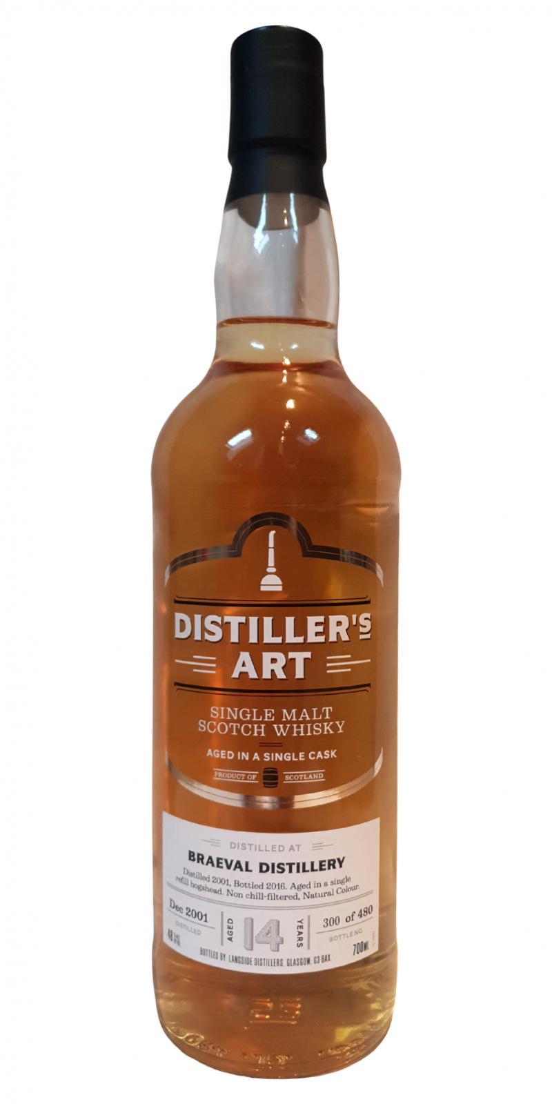 Braeval 2001 LsD Distiller's Art